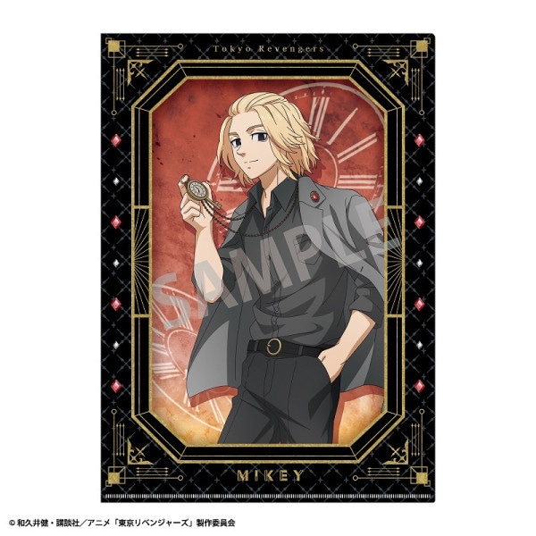 東京リベンジャーズ　松野千冬　新体験展　原作　ホロ缶バッジ　レア　4個 東リベ 東京リベンジャーズ 新体験展 原画展 缶バッジ 松野千冬