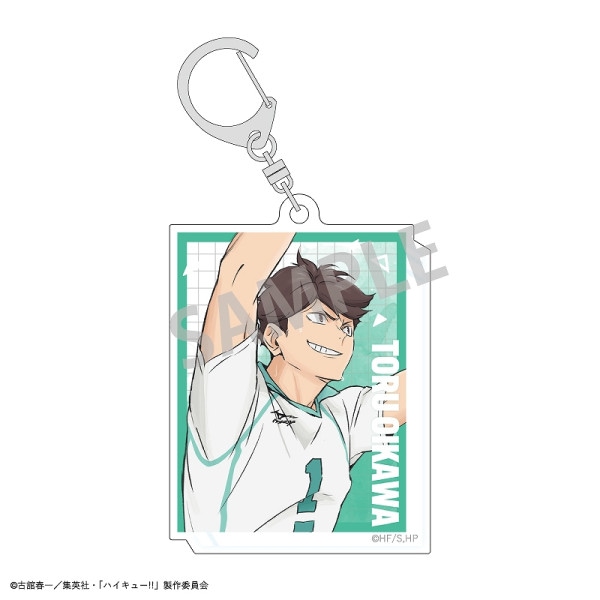 予約商品11月下旬発送】ハイキュー!! スクエア缶バッジ／及川 徹