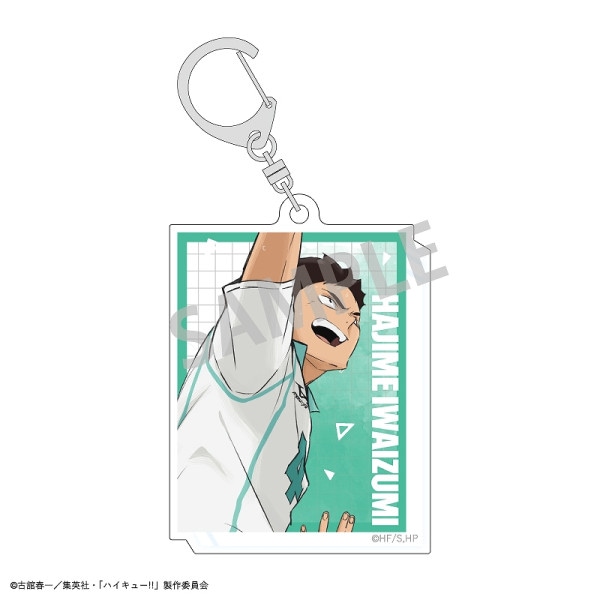 予約商品11月下旬発送】ハイキュー!! スクエア缶バッジ／及川 徹
