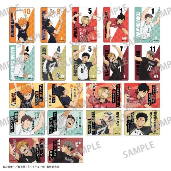 予約商品11月下旬発送】ハイキュー!! スクエア缶バッジ／及川 徹