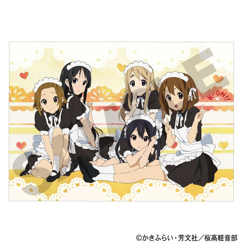 けいおん！ シングルクリアファイル＿メイド