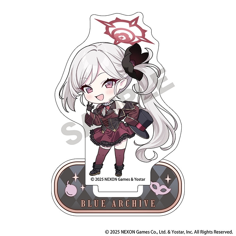 ブルーアーカイブ　韓国限定　ムシンサコラボ　アクリルキーホルダー　国内在庫 ブルーアーカイブ 韓国限定 ムシンサコラボ アクリル