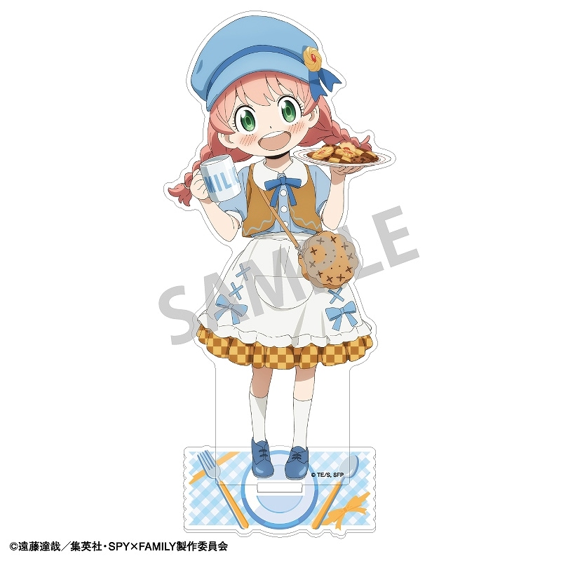 予約商品12月下旬発送】SPY×FAMILY アクリルスタンド＿クッキー／食べ物