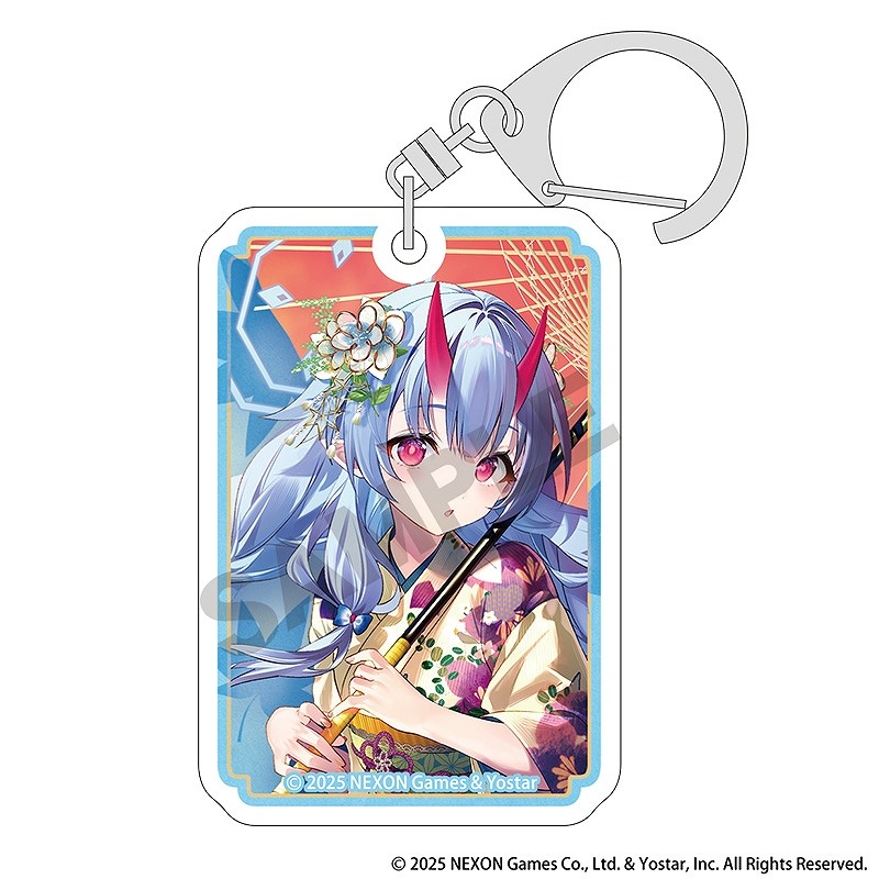 ブルーアーカイブ 描き下ろしアクリルキーホルダー 水着ver.タイトー