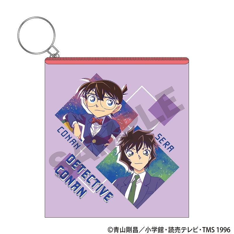 予約商品4月中旬発送】名探偵コナン フラットポーチ＿コナン＆世良/2026