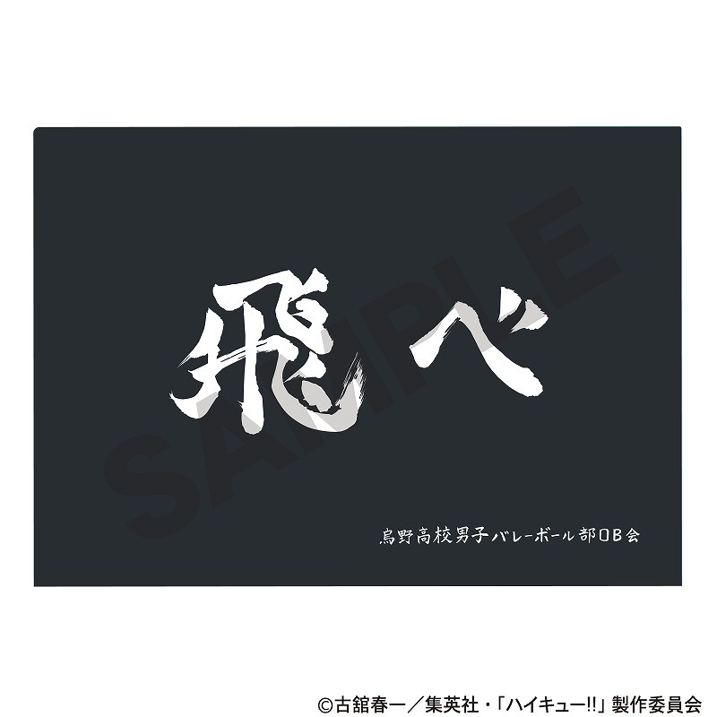予約商品3月下旬発送】ハイキュー!! シングルクリアファイル＿烏野高校