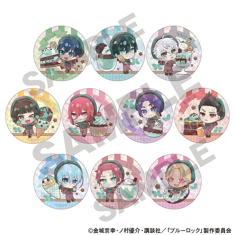 ブルーロック　トレーディング缶バッジ　きゃらペコ　2箱 予約商品2月中旬発送】ブルーロック トレーディングホログラム缶バッジ