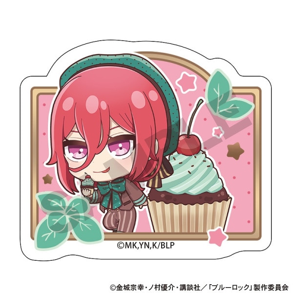 ブルーロック アート缶バッジ＿糸師 冴/五月雨