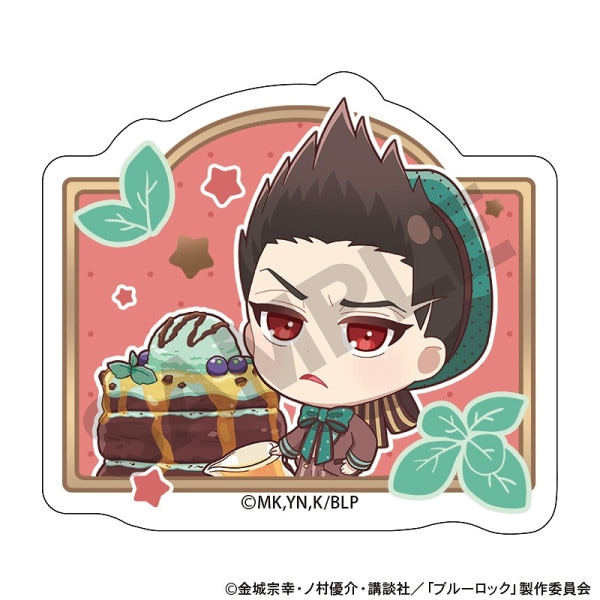 ブルーロック アート缶バッジ＿糸師 冴/五月雨