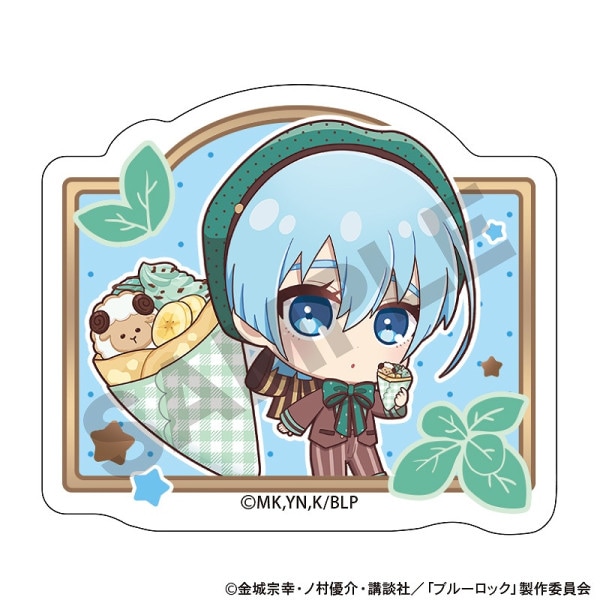 ブルーロック アート缶バッジ＿糸師 冴/五月雨