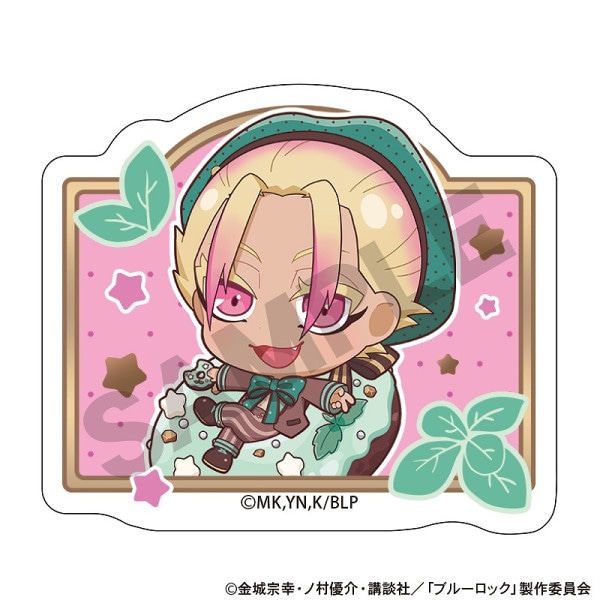 ブルーロック アート缶バッジ＿糸師 冴/五月雨