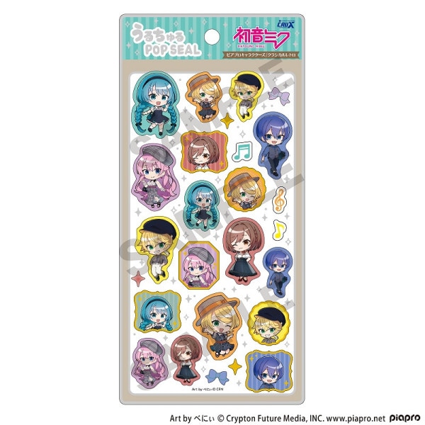 予約商品2月下旬発売】ピアプロキャラクターズ うるちゅるPOP SEAL＿