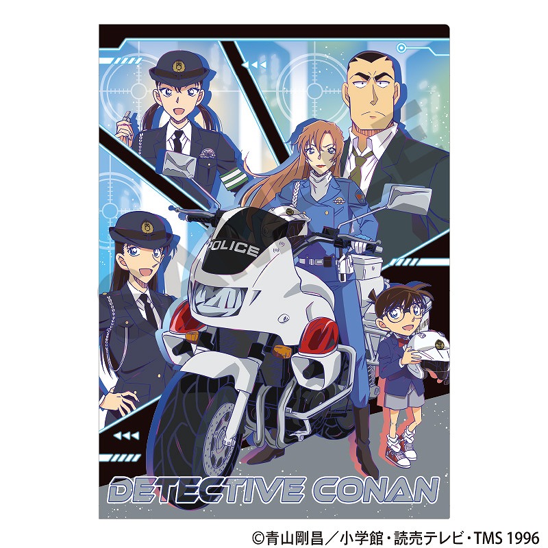 予約商品1月末発送】名探偵コナン シングルクリアファイル＿ブラック