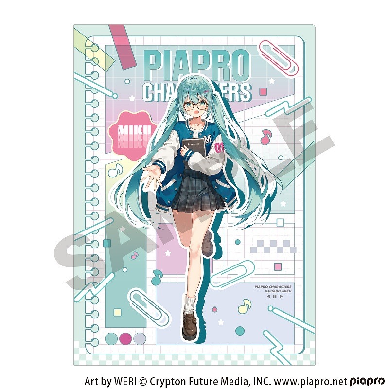 予約商品3月下旬発売】ピアプロキャラクターズ シングルクリアファイル