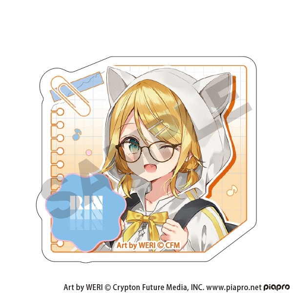 予約商品3月下旬発売】ピアプロキャラクターズ アクリルヘアクリップ＿