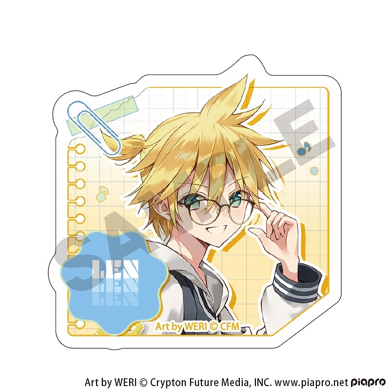 予約商品3月下旬発売】ピアプロキャラクターズ アクリルヘアクリップ＿