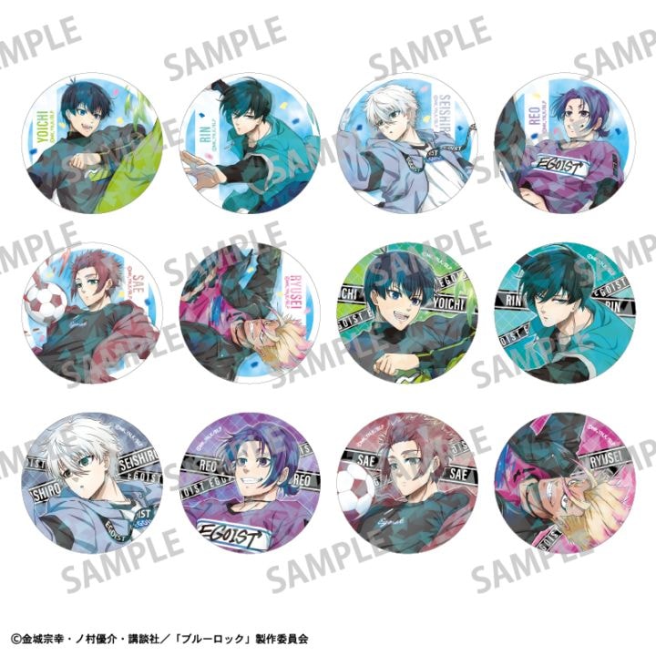 ブルーロック 【BOX】トレーディングホログラム缶バッジ＿アクロバット