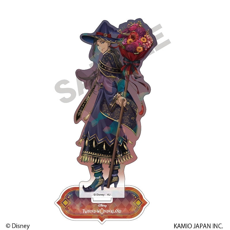 ツイステ バースデー ジオラマ アクリルスタンド アクスタ ジャミル 3点セット アクリルスタンド/バースデー第三弾ジャミル・バイパー