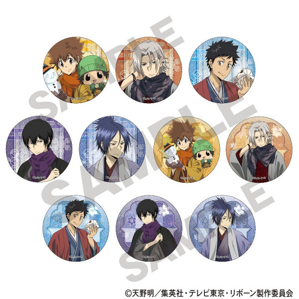 予約商品3月中旬発送】家庭教師ヒットマンREBORN! アート缶バッジ＿