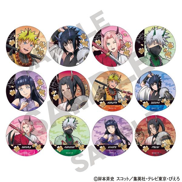 予約商品3月上旬発送】NARUTO-ナルト- 疾風伝 トレーディング缶バッジ