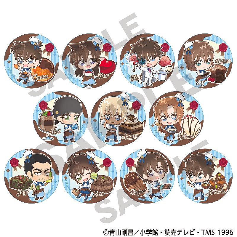 予約商品3月下発送】名探偵コナン 【BOX】トレーディング缶バッジ＿