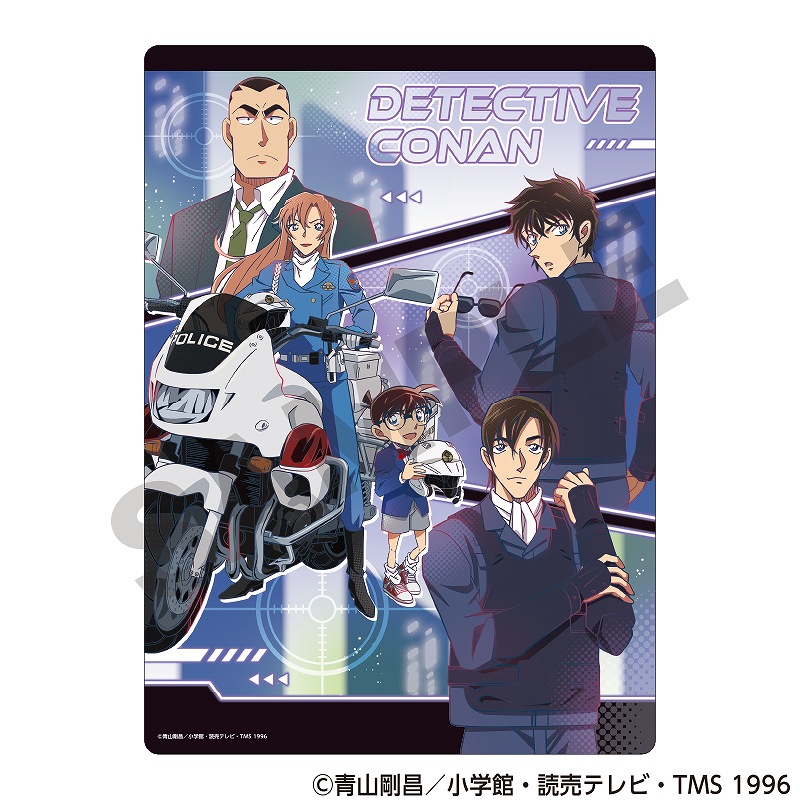 名探偵コナン　劇場版　下敷き 予約商品4月中旬発送】名探偵コナン 下敷き＿ブラックサイバー