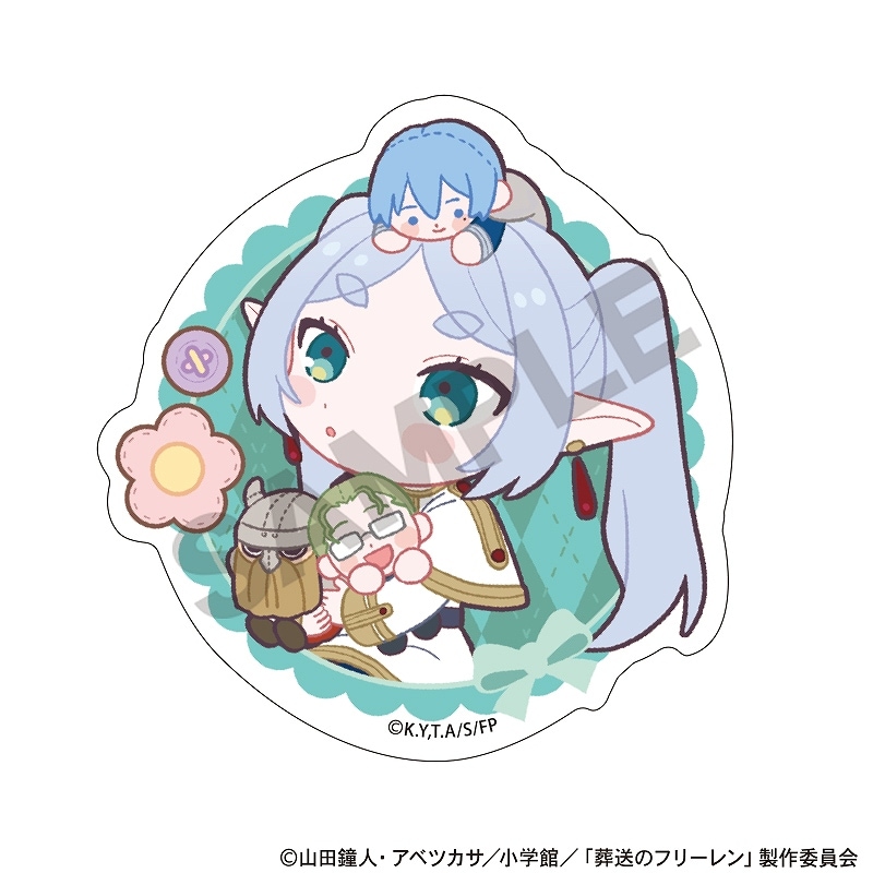 予約商品4月中旬発送】葬送のフリーレン アクリルクリップ＿フリーレン