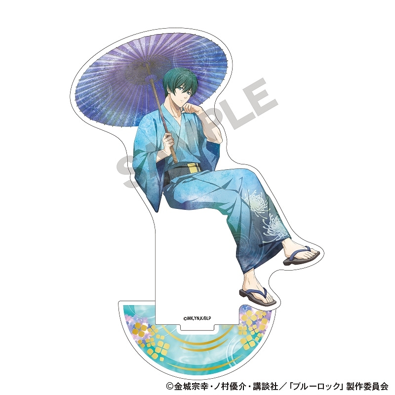 予約商品4月下旬発送】ブルーロック 箔押しアクリルスタンド＿糸師 凛