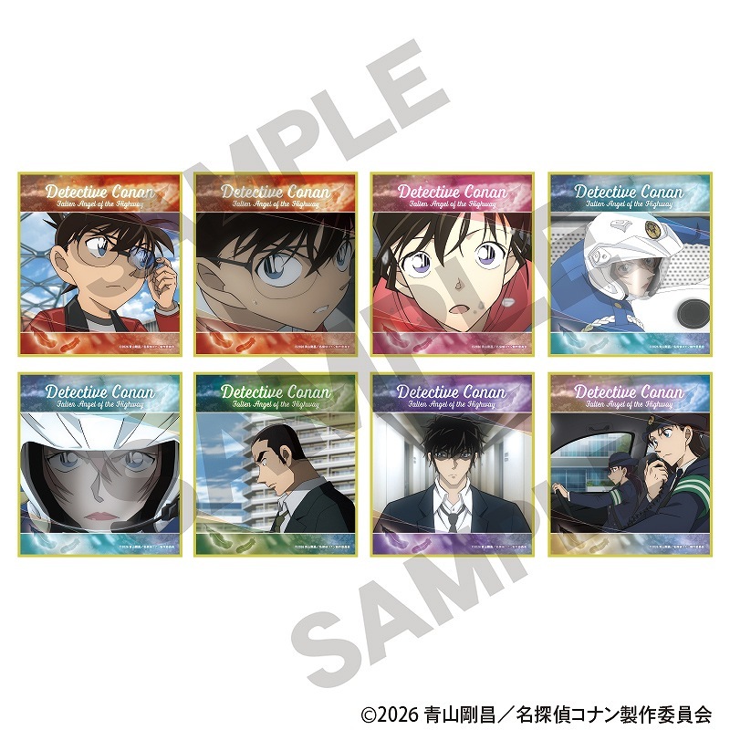 名探偵コナン トレーディングミニ色紙＿劇場版2026