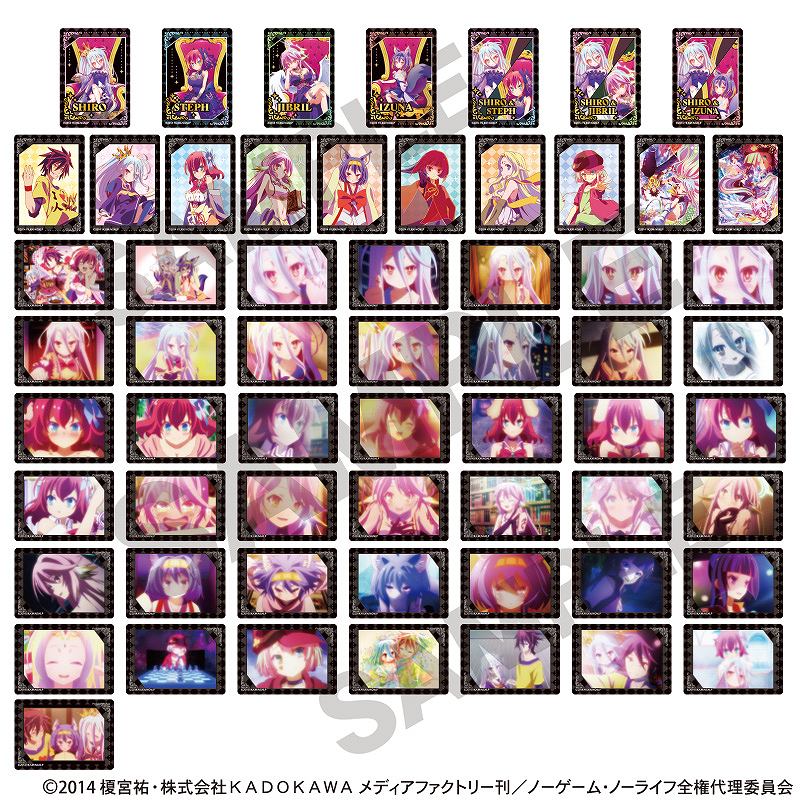 予約商品6月中旬発送】ノーゲーム・ノーライフ トレーディングふぁぼカ