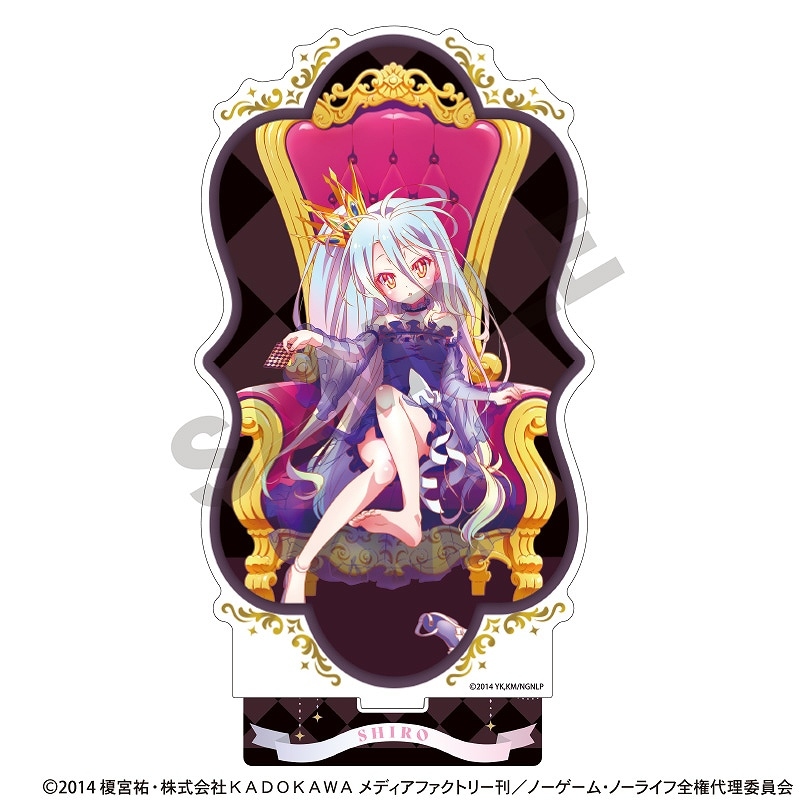 超超ドでかサイズのねこみみ「白」シロ　ノーゲーム・ノーライフ　アクリルスタンド ノーゲーム・ノーライフ」シリーズより完全予約限定『ねこみみ「白