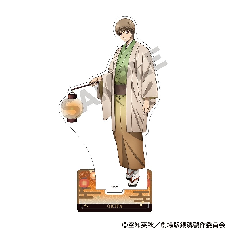 銀魂 銀八先生 with CAT 神楽 沖田 アクリルスタンド 吉原大炎上 予約商品7月中旬発送】新劇場版 銀魂 -吉原大炎上- アクリルスタンド＿
