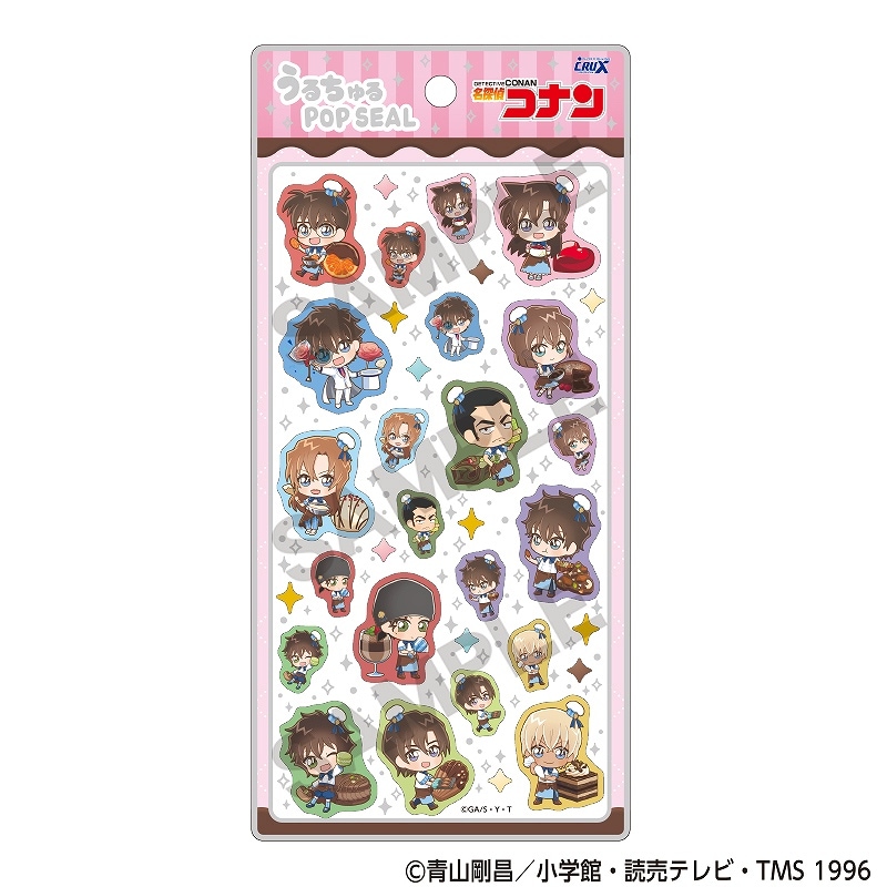 ちいかわ　サンリオ　名探偵コナン シール まとめ売り 予約商品7月中旬より順次発送】名探偵コナン うるちゅるPOPSEAL＿