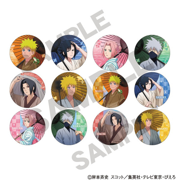 NARUTO 疾風伝　ナルト　トレーディング　缶バッジ 予約商品6月下旬発送】NARUTO-ナルト- 疾風伝 【BOX】トレーディング缶