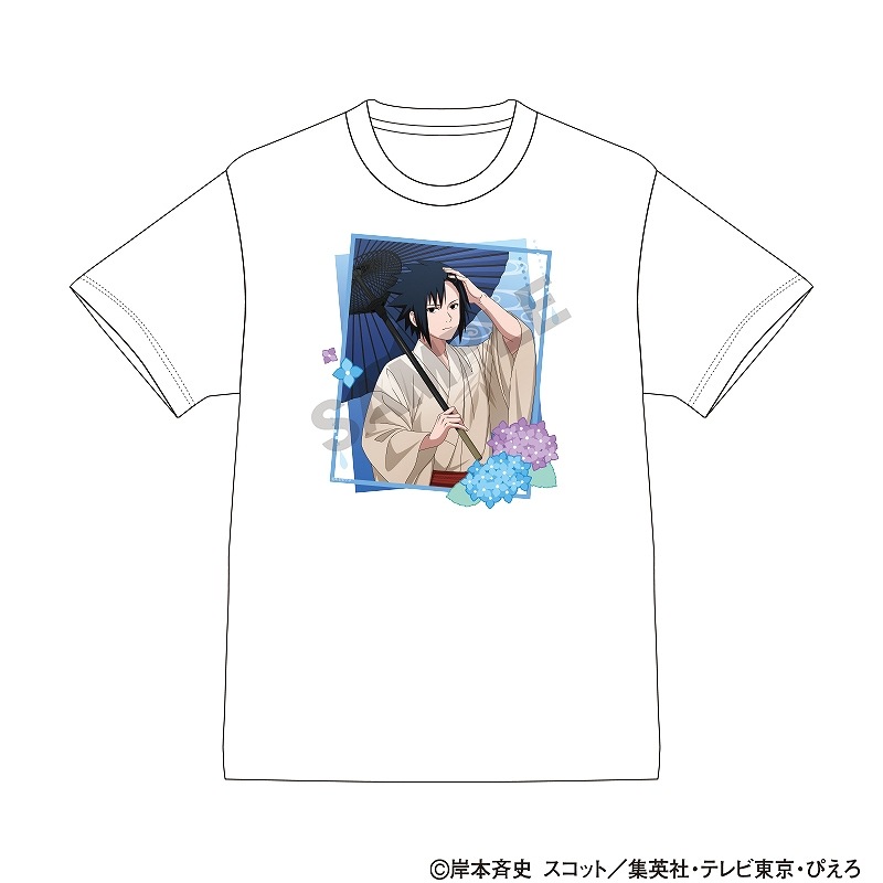 予約商品6月下旬発送】NARUTO-ナルト- 疾風伝 Tシャツ＿うちはサスケ