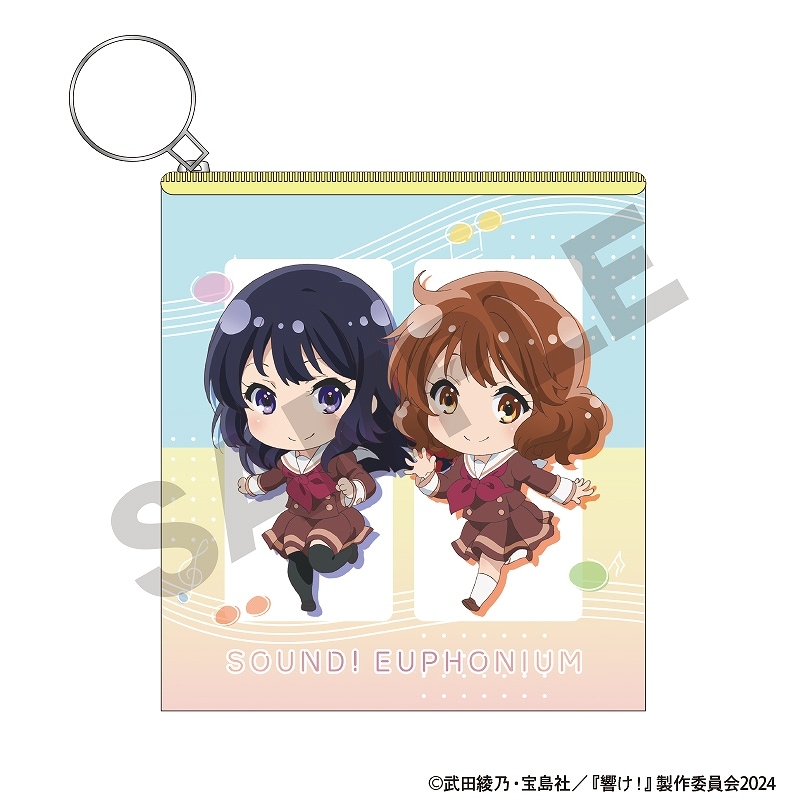 予約商品9月中旬発送】響け！ユーフォニアム フラットポーチ＿ツートーン
