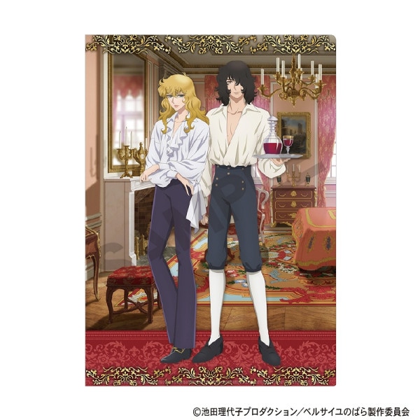 ベルサイユのばら アート缶バッジ＿アンドレ