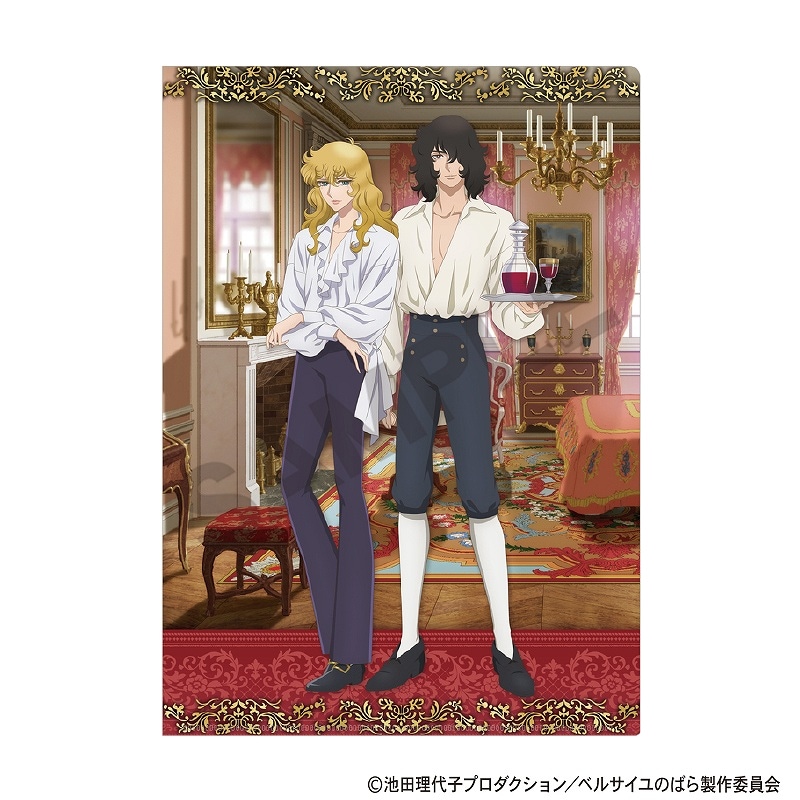 予約商品7月下旬発送】ベルサイユのばら シングルクリアファイル＿