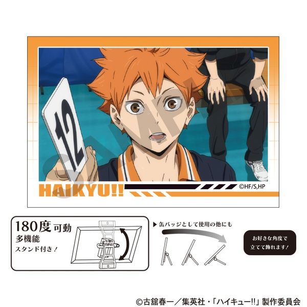 予約商品7月末発送】ハイキュー!! アート缶バッジ＿黒尾鉄朗