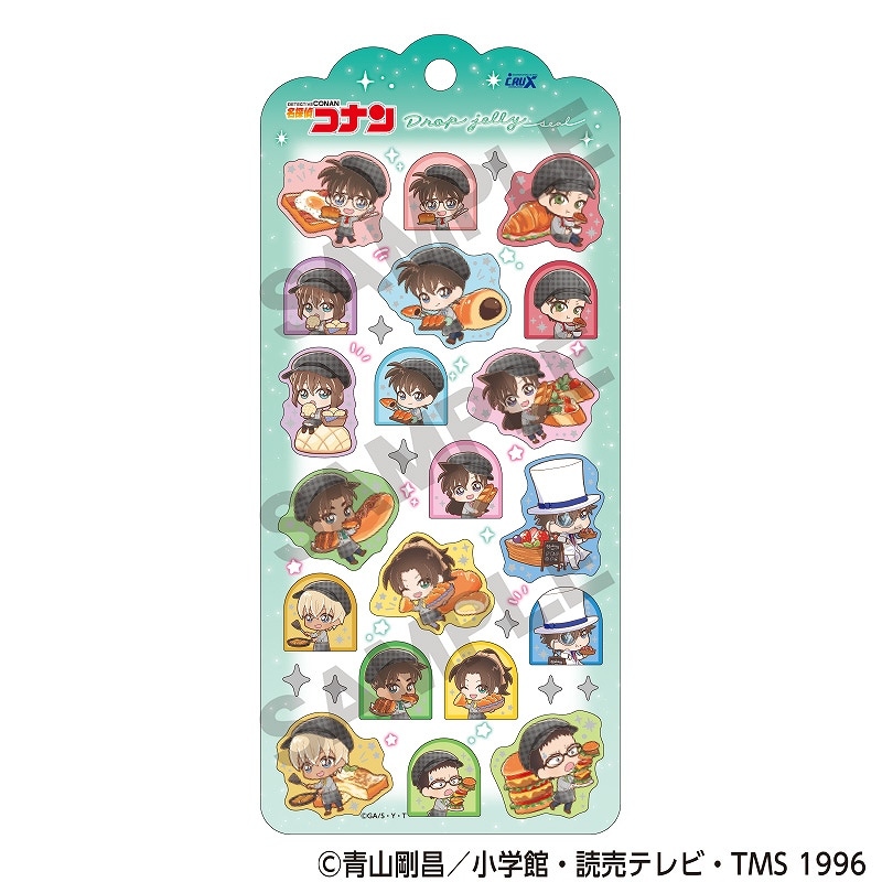 予約商品10月中旬より順次発送】名探偵コナン ドロップジェリーシール