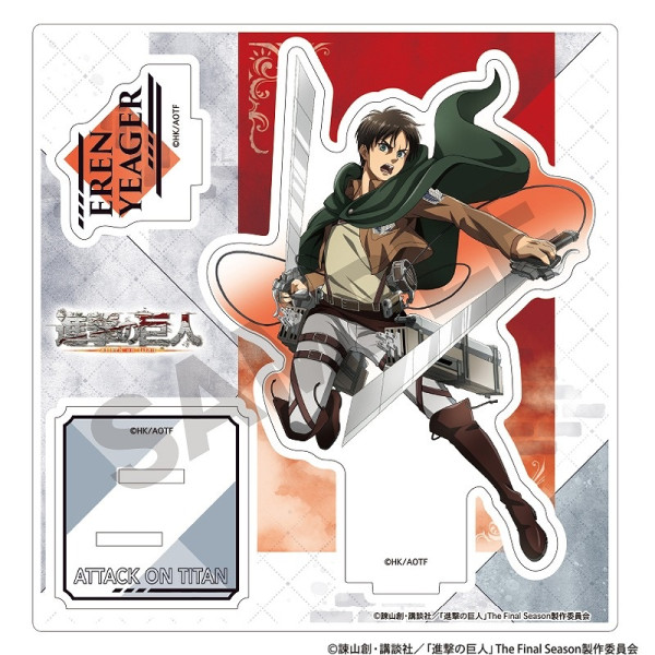 再販予約9月中旬発送】進撃の巨人 アクリルスタンド＿リヴァイ/アクション