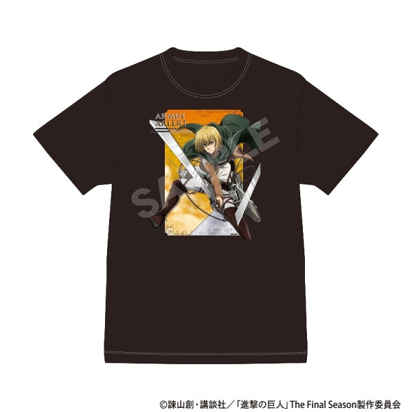 予約商品9月中旬発送】進撃の巨人 Tシャツ＿ミカサ/アクション
