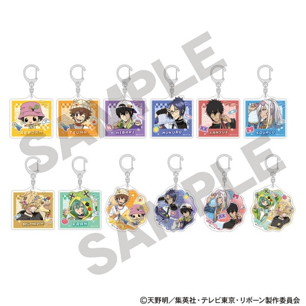 家庭教師ヒットマンREBORN! トレーディングアクリルキーホルダー 15BOX 予約商品10月上旬発送】家庭教師ヒットマンREBORN! 【BOX