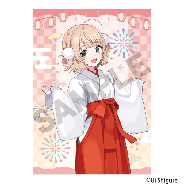 通販11月中旬より順次発送】しぐれうい アクリルスタンド＿巫女/なつ
