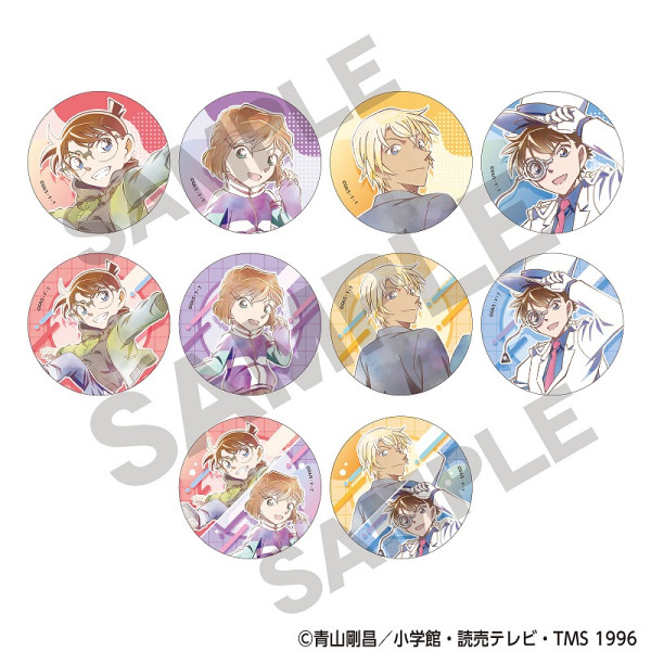 予約商品10月中旬発送】名探偵コナン アート缶バッジ＿怪盗キッド