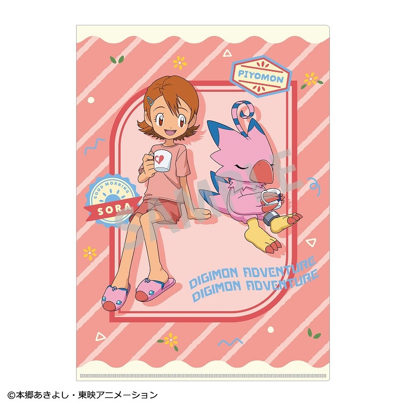 予約商品9月下旬発送】デジモンアドベンチャー A4シングルクリア