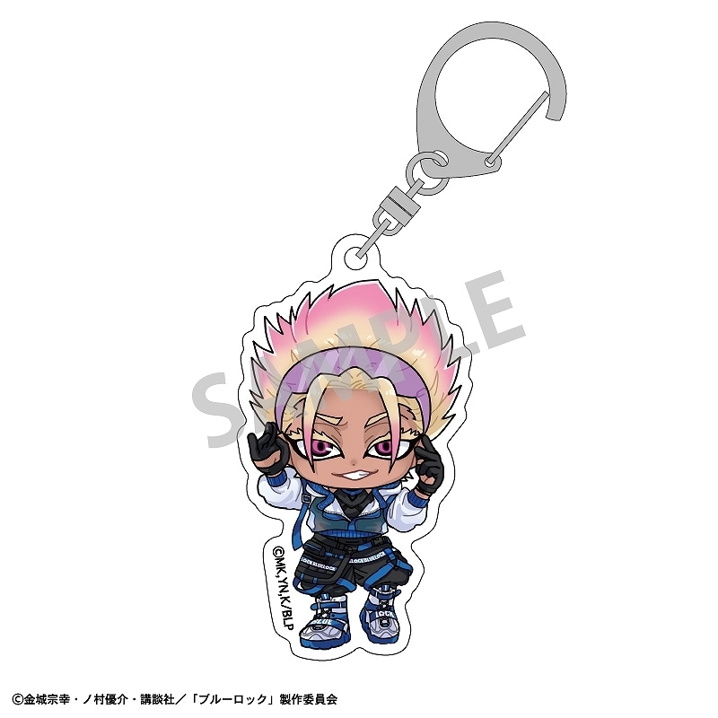 士道龍聖　士道　キーホルダー　ブルロ　ブルーロック　なりきり　しどう ブルーロック アクリルキーホルダー＿士道 龍聖／サイバーパンク