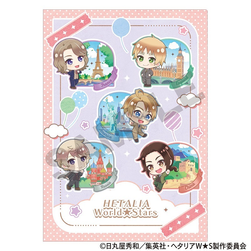 予約商品10月下旬発送】ヘタリア World☆Stars シングルクリア