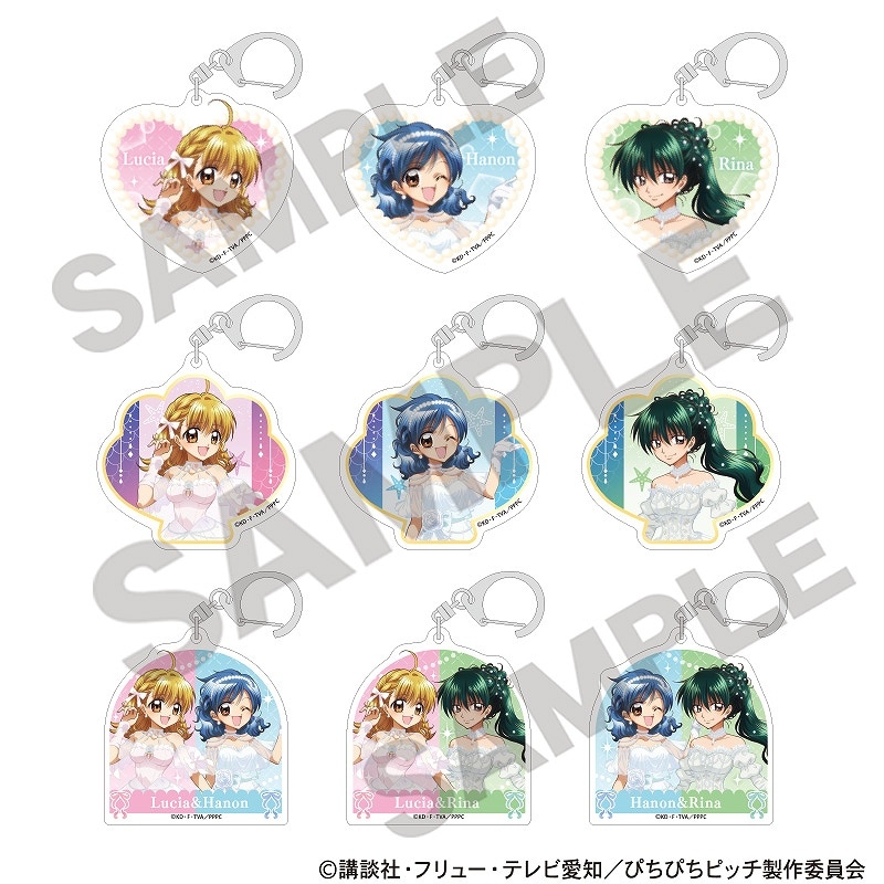 ぴちぴちピッチ　アクリルキーホルダー　31点 Anique Shop JAPAN