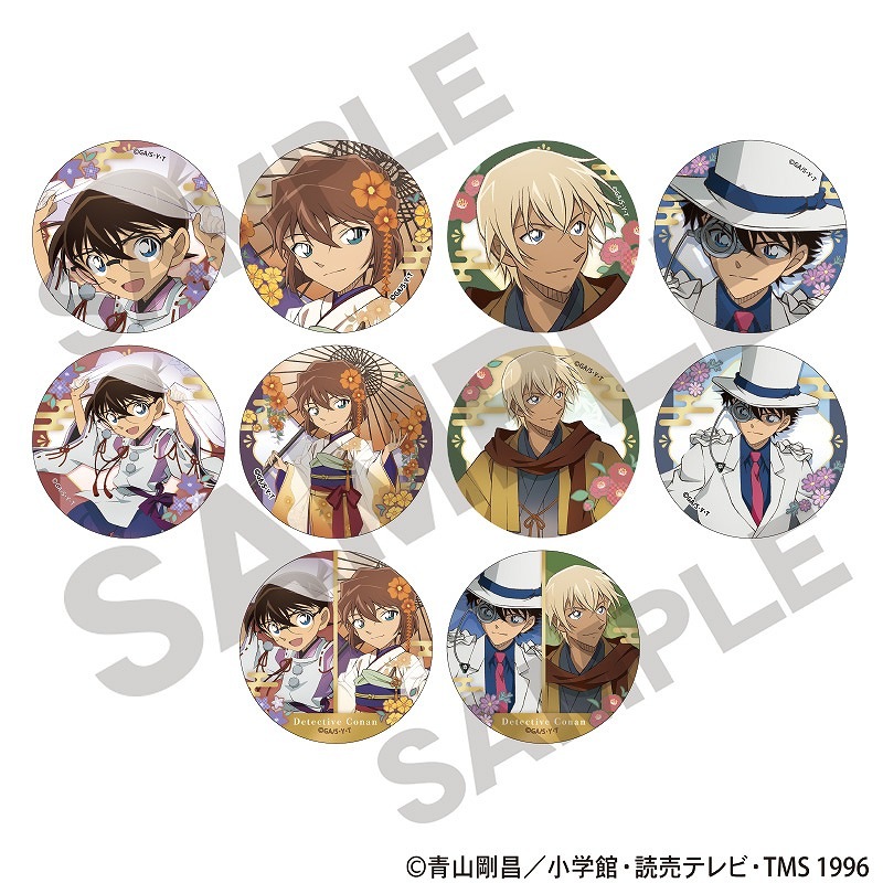 予約商品1月下旬発送】名探偵コナン 【BOX】トレーディング缶バッジ＿